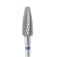 Parabola (corn) cutter with medium cross cut and additional tip cut.