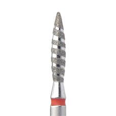 Diamond Flame Bit "Tornado" with Fine Grit 