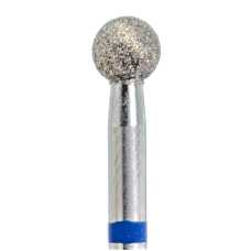 Diamond Nail Drill Bit Ball with Blue Notch, Diameter 4.2 mm   