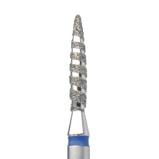 Diamond Flame Burr "Tornado" with Blue Notch