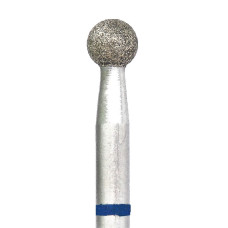 Diamond Nail Drill Bit Ball Shape with Blue Notch   