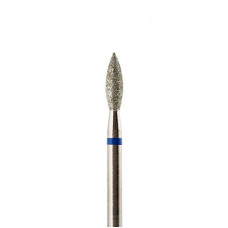 Diamond "Flame" Cutter 027, D 2.7 mm (Blue) with Sharp Tip
