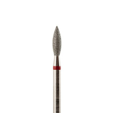 Diamond Flame Cutter, Bulbous Shape, Red, 2.7 mm  