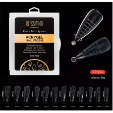 Blossom Professional Dual Forms for Polygel №2 – Classic Oval