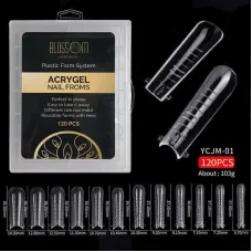 Blossom Professional Dual Forms for Nail Extensions – Arched Square