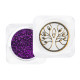 Purple Glitter for Nail Decoration #58 
