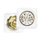 Flat Gold Plated Egg Decoration №80 for Nails