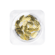 Flat Gold Plated Egg Decoration №80 for Nails