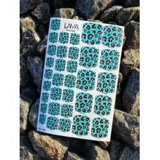 Pedicure nails wraps 145