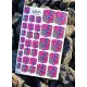 Pedicure nails wraps 118