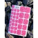 Pedicure nails wraps 115