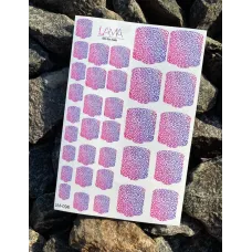 Pedicure nails wraps 098