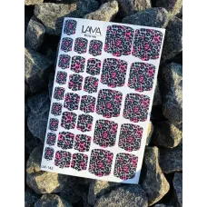 Pedicure nails wraps 142