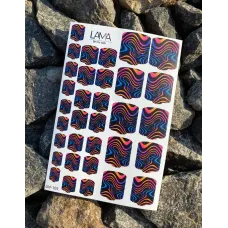 Pedicure nails wraps 105