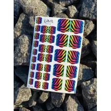 Pedicure nails wraps 116