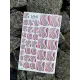 Pedicure nails wraps 148