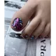 Pedicure nails wraps 048