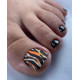 Pedicure nails wraps 138