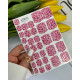 Pedicure nails wraps 115