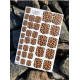 Pedicure nails wraps 006
