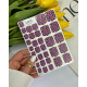 Pedicure nails wraps 122