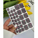 Pedicure nails wraps 142
