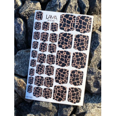 Pedicure nails wraps 123