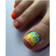 Pedicure nails wraps 140
