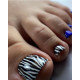 Pedicure nails wraps 166