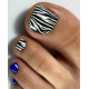 Pedicure nails wraps 166