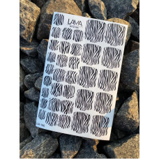 Pedicure nails wraps 166
