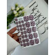 Pedicure nails wraps 167