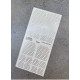 Pedicure nails wraps G-013