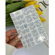 Pedicure nails wraps 127