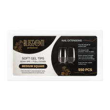 Blossom Professional Soft Gel Tips – Medium Square