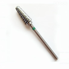 Carbide Drill Bit “Corn,” Coarse Cross-Cut, Green Stripe, 6 mm  