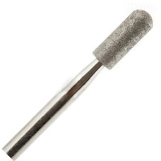 Diamond Bit "Rounded Cylinder", Fine Grit 4.0 mm (Torpedo) 