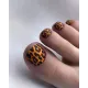 Pedicure nails wraps 005