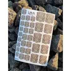 Pedicure nails wraps 010