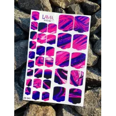 Pedicure nails wraps 045