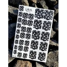 Pedicure nails wraps 049