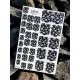 Pedicure nails wraps 049