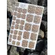 Pedicure nails wraps 039