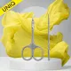 Professional Cuticle Scissors STALEKS PRO Ballerina UNIQ 10 TYPE 4 SQ-10 4
