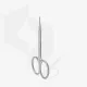 Professional cuticle scissors with hook Staleks Pro Exclusive 23 Type 2 (Magnolia)